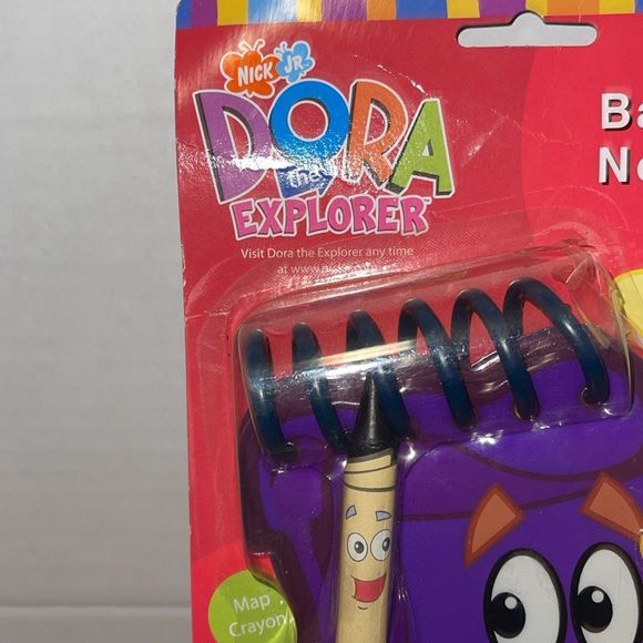 Rare Nick Jr. Dora the Explorer Backpack Notebook NOS  2003 Bonus Star catching - Picture 3 of 11